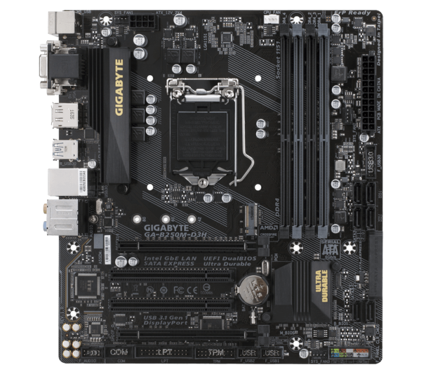 Gigabyte GA-B250M-D3H (2xPCI-E DDR4 USB3.1/M.2) - 342920 - zdjęcie 3